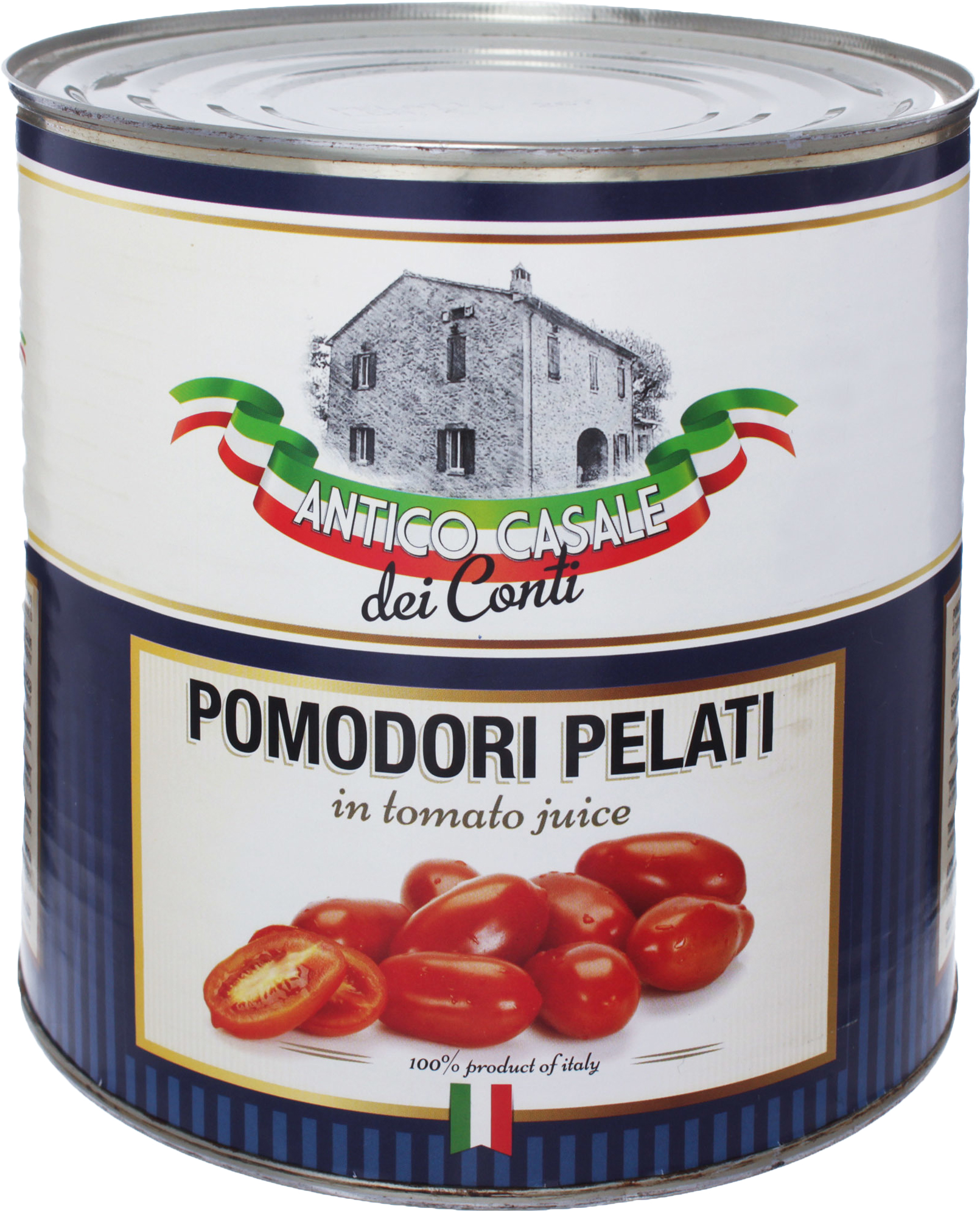 Томаты очищенные (пелати) Antico Casale в собственном соку 2650 мл ...