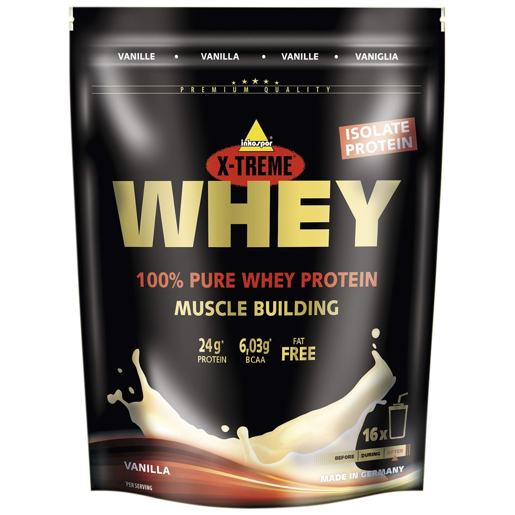 

Протеин Inkospor X-Treme Whey Protein 500 г Ваниль (4260057667441)