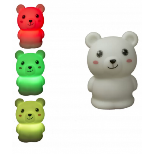 

Силиконовый LED ночник-лампа YUHUA MTY-201 медведь
