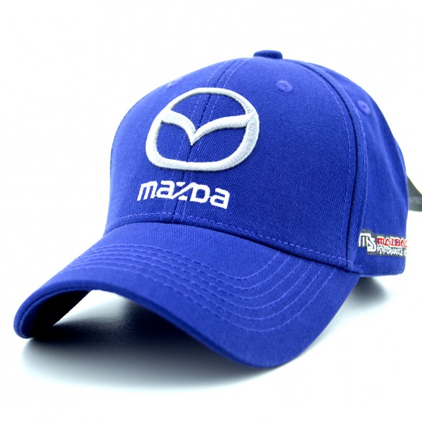 

Кепка с автомобильным логотипом Mazda A34 Синяя