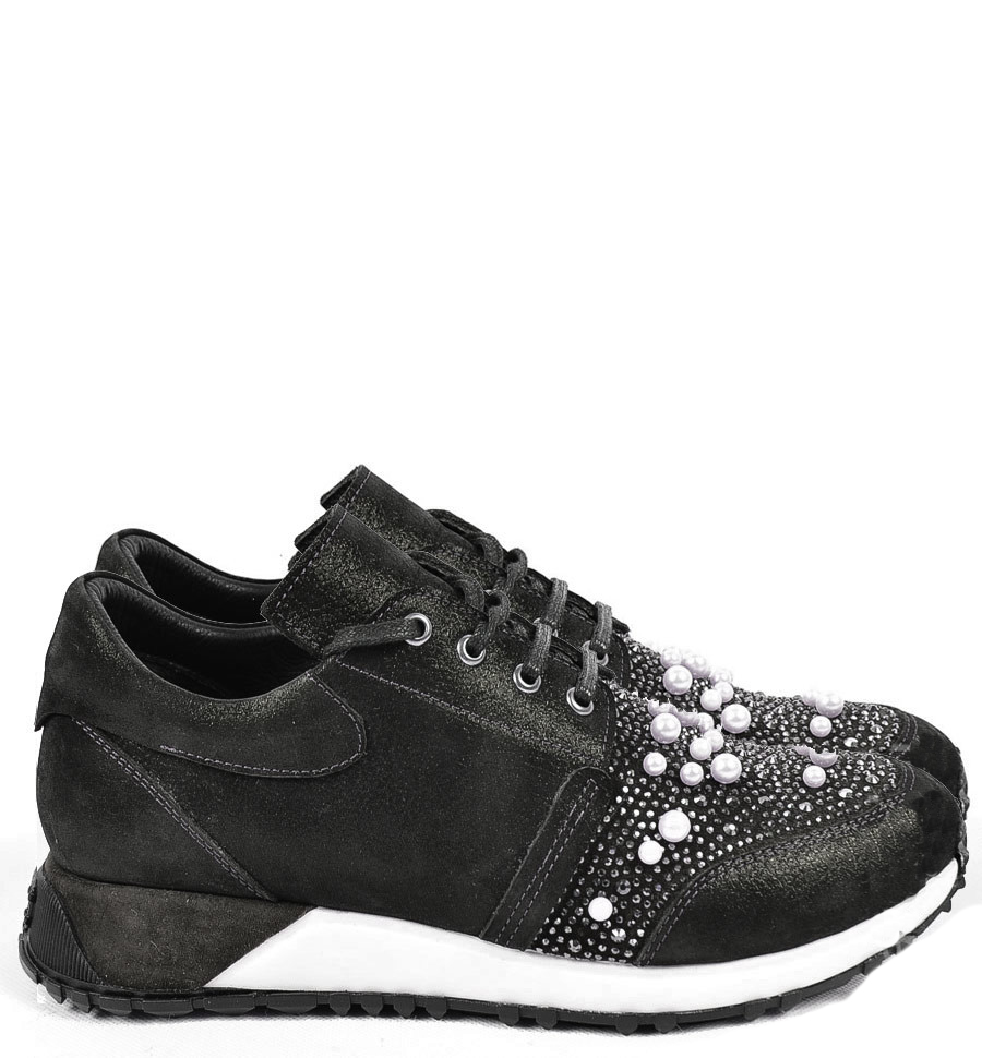 

Кроссовки Черный Кожа 2476black Marco Турция 38(р)