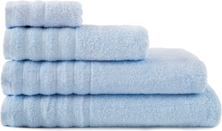 

Махровое полотенце Irya Alexa Mavi Light blue 70x140 Светло-голубое