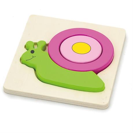 

Мини-пазл Viga Toys "Улитка"
