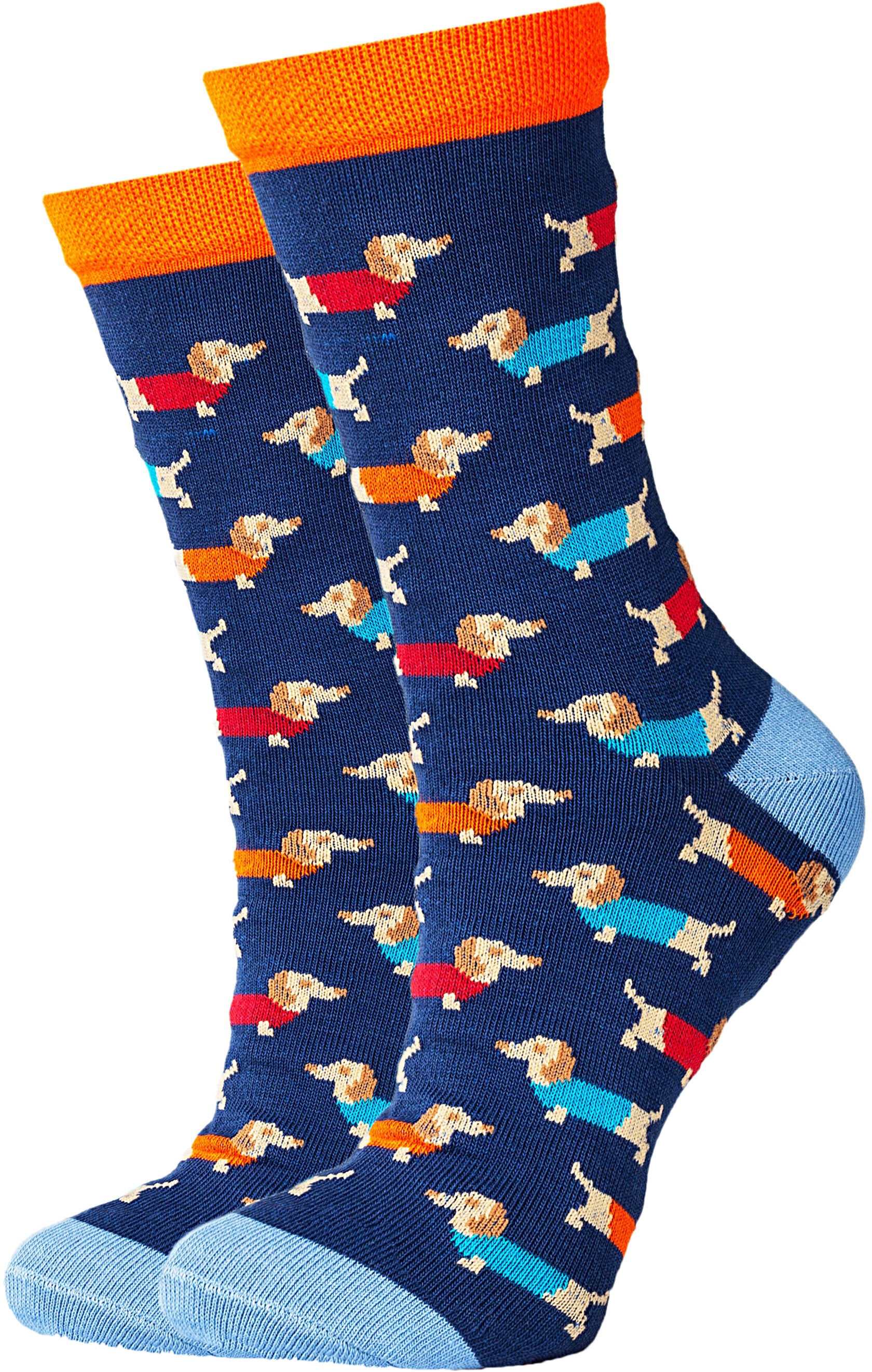 

Носки GoodSox Long Dogs 109-9 23-25 р Темно-синие