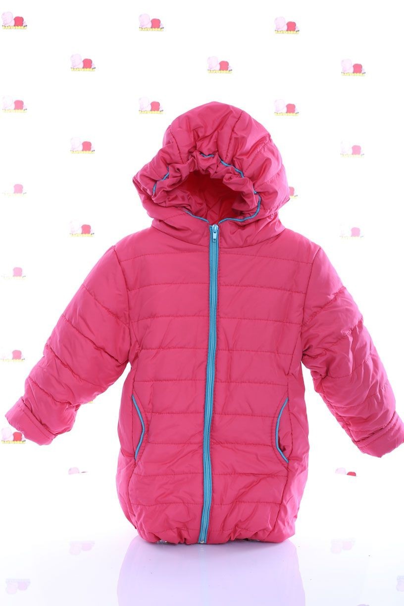 

Куртка Babykroha Евро 92р коралловая с бирюзовым
