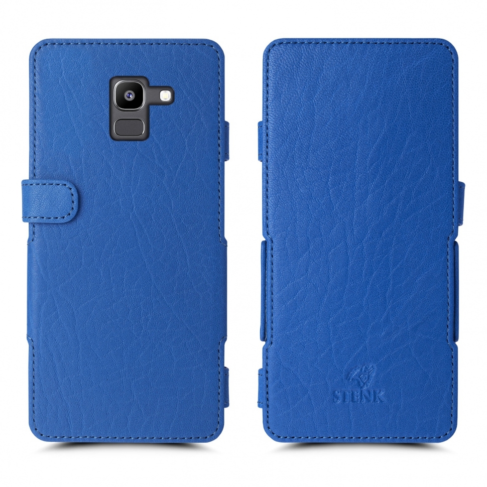 

Чехол книжка Stenk Prime для Samsung Galaxy J6 (2018) Ярко-синий