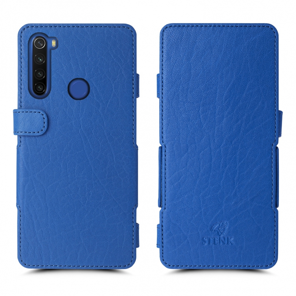 

Чехол книжка Stenk Prime для Xiaomi Redmi Note 8 Ярко-синий