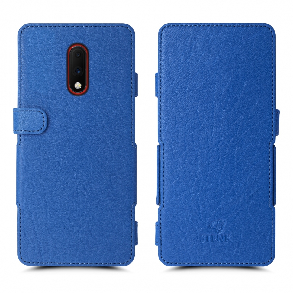 

Чехол книжка Stenk Prime для OnePlus 7 Ярко-синий