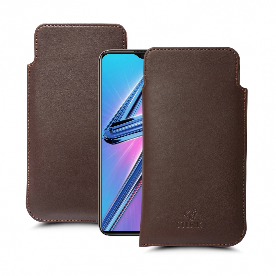 

Футляр Stenk Elegance для Vivo Y19 Коричневый