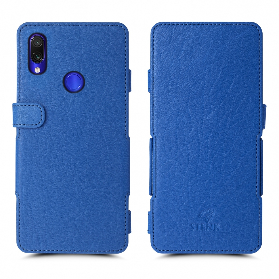 

Чехол книжка Stenk Prime для Xiaomi Redmi Note 7 Ярко-синий