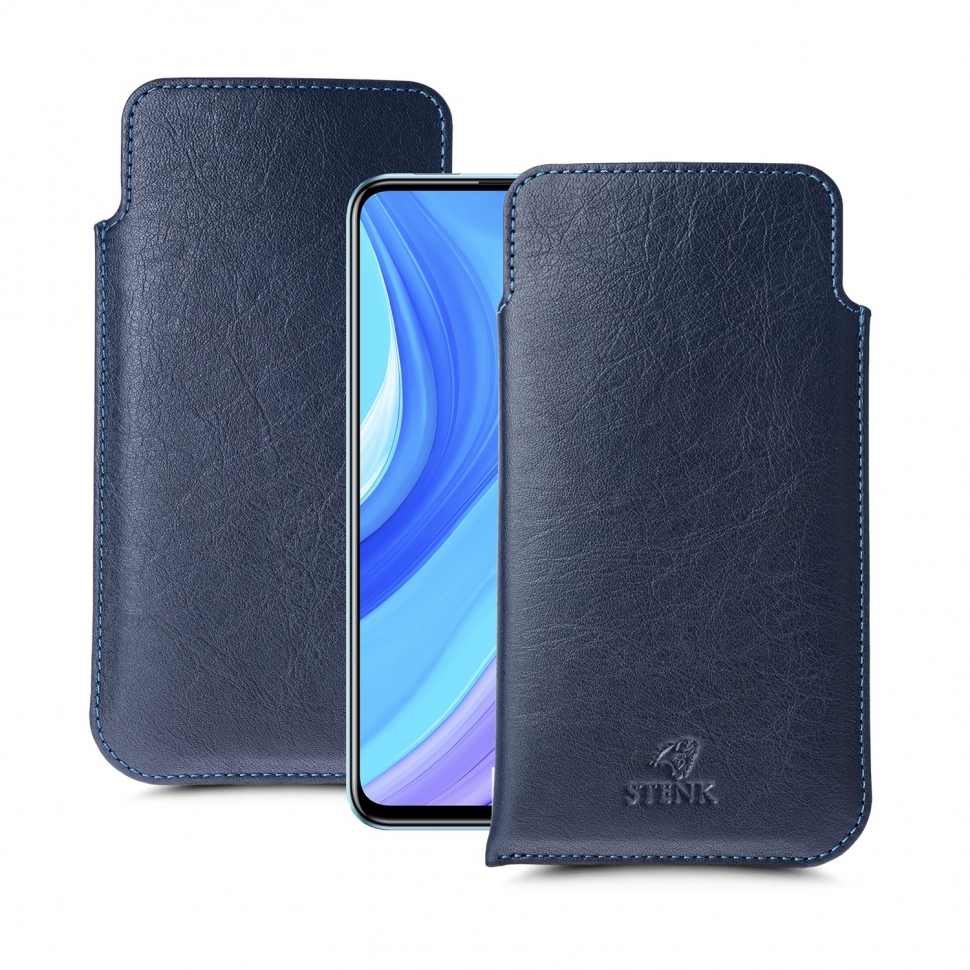 

Футляр Stenk Elegance для Huawei P Smart Pro Синий