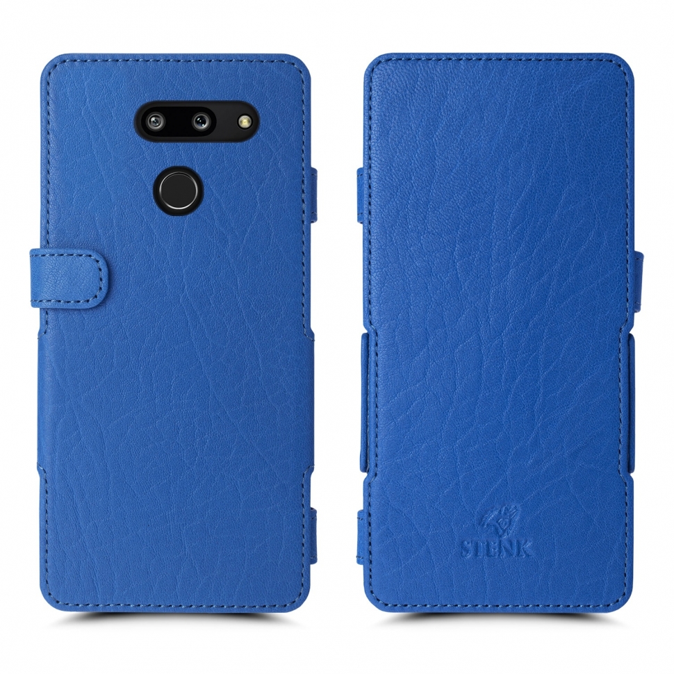 

Чехол книжка Stenk Prime для LG G8 ThinQ Ярко-синий электрик