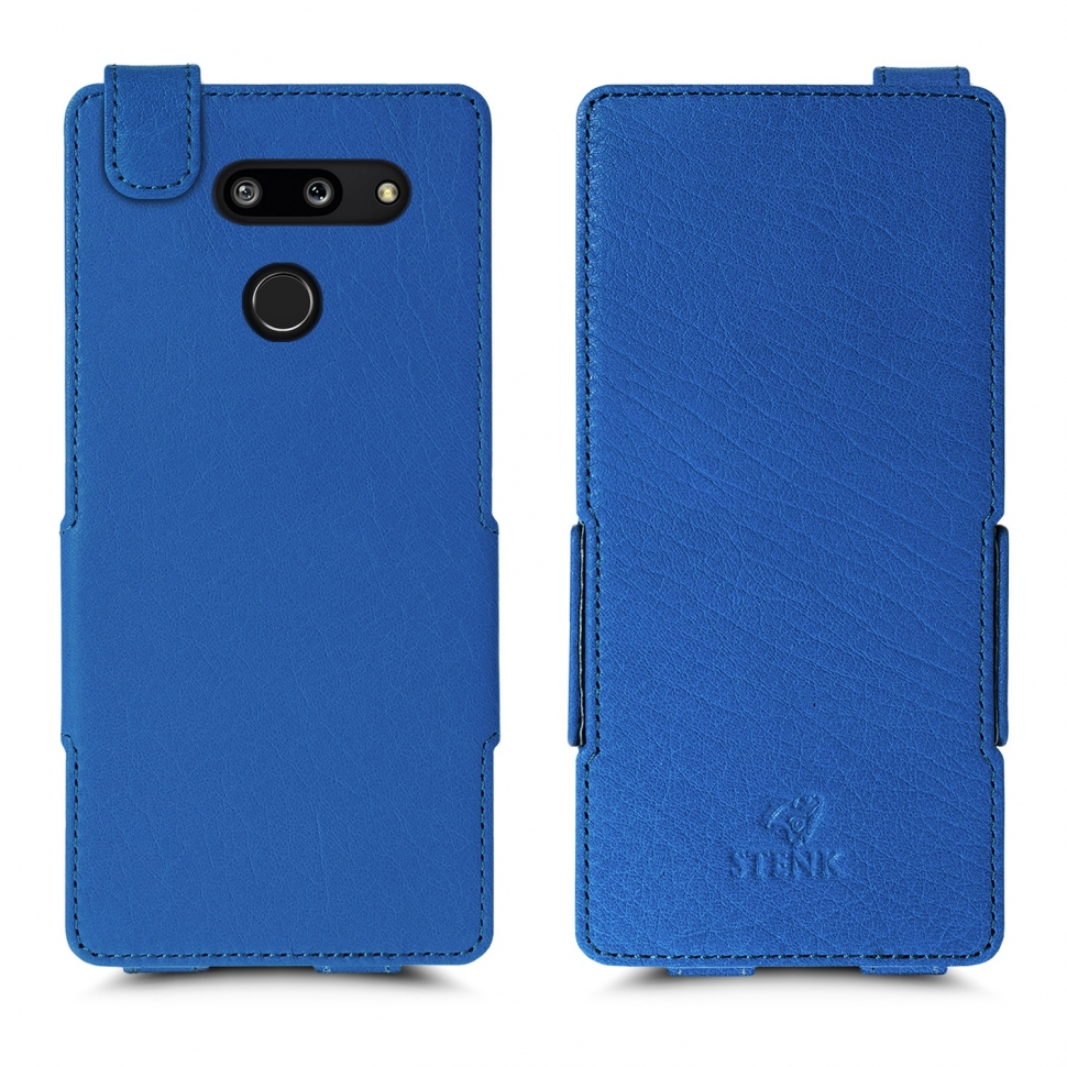 

Чехол флип Stenk Prime для LG G8 ThinQ Ярко-синий