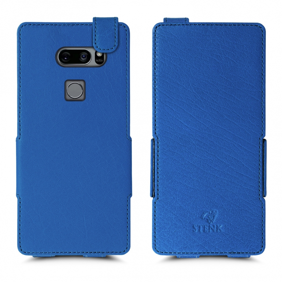

Чехол флип Stenk Prime для LG V35 ThinQ Ярко-синий