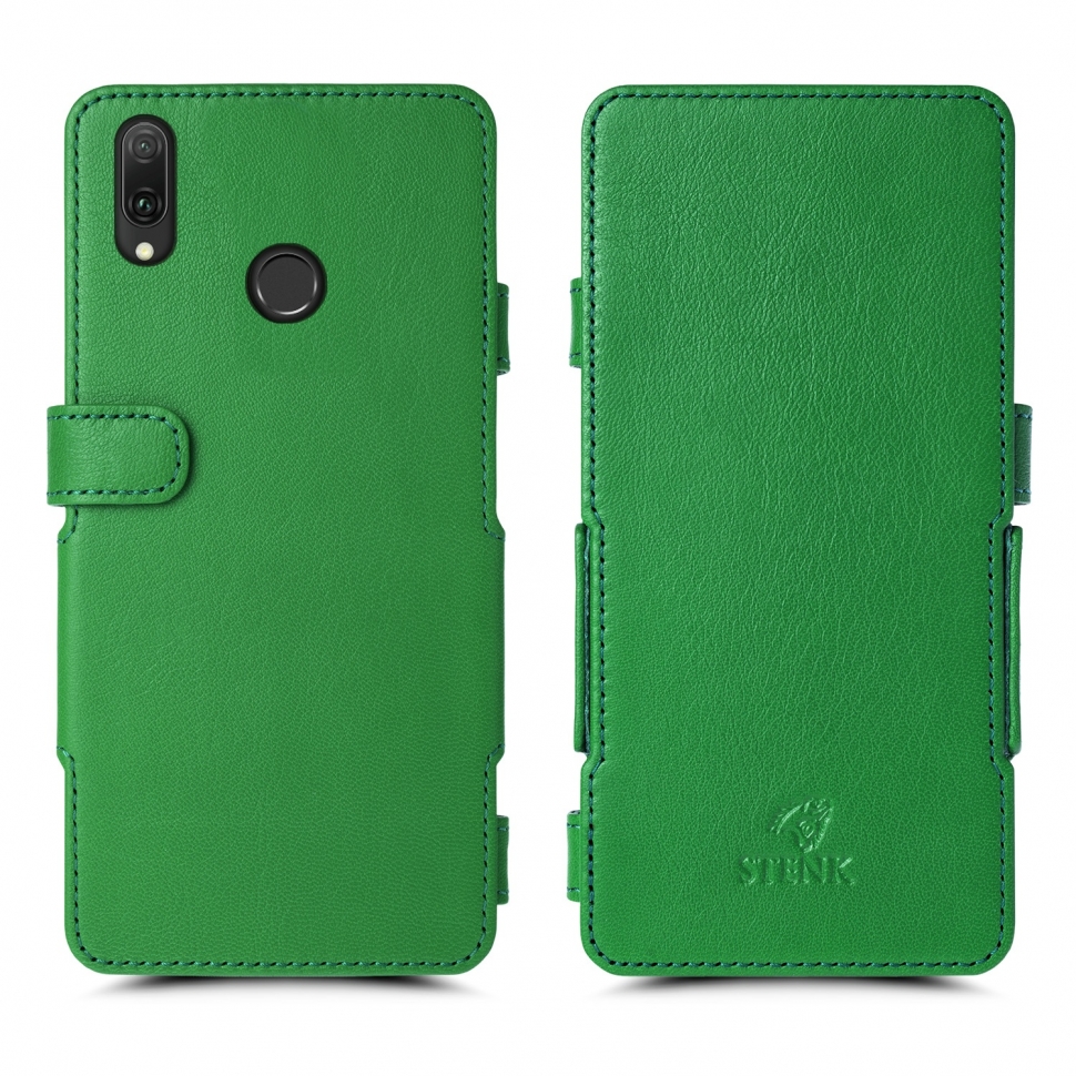 

Чехол книжка Stenk Prime для Huawei Y9 (2019) Зелёный