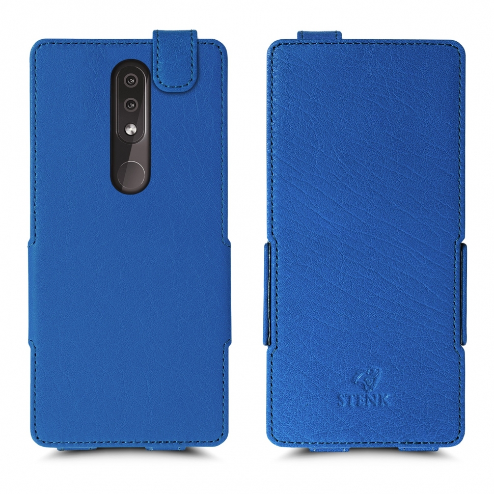 

Чехол флип Stenk Prime для Nokia 4.2 Ярко-синий