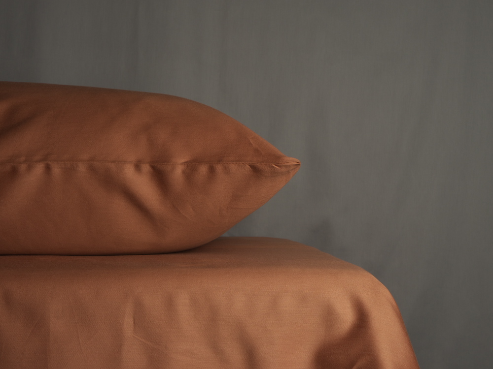 

Простынь Pavia Сатин Saten2 160х240 см Terracotta