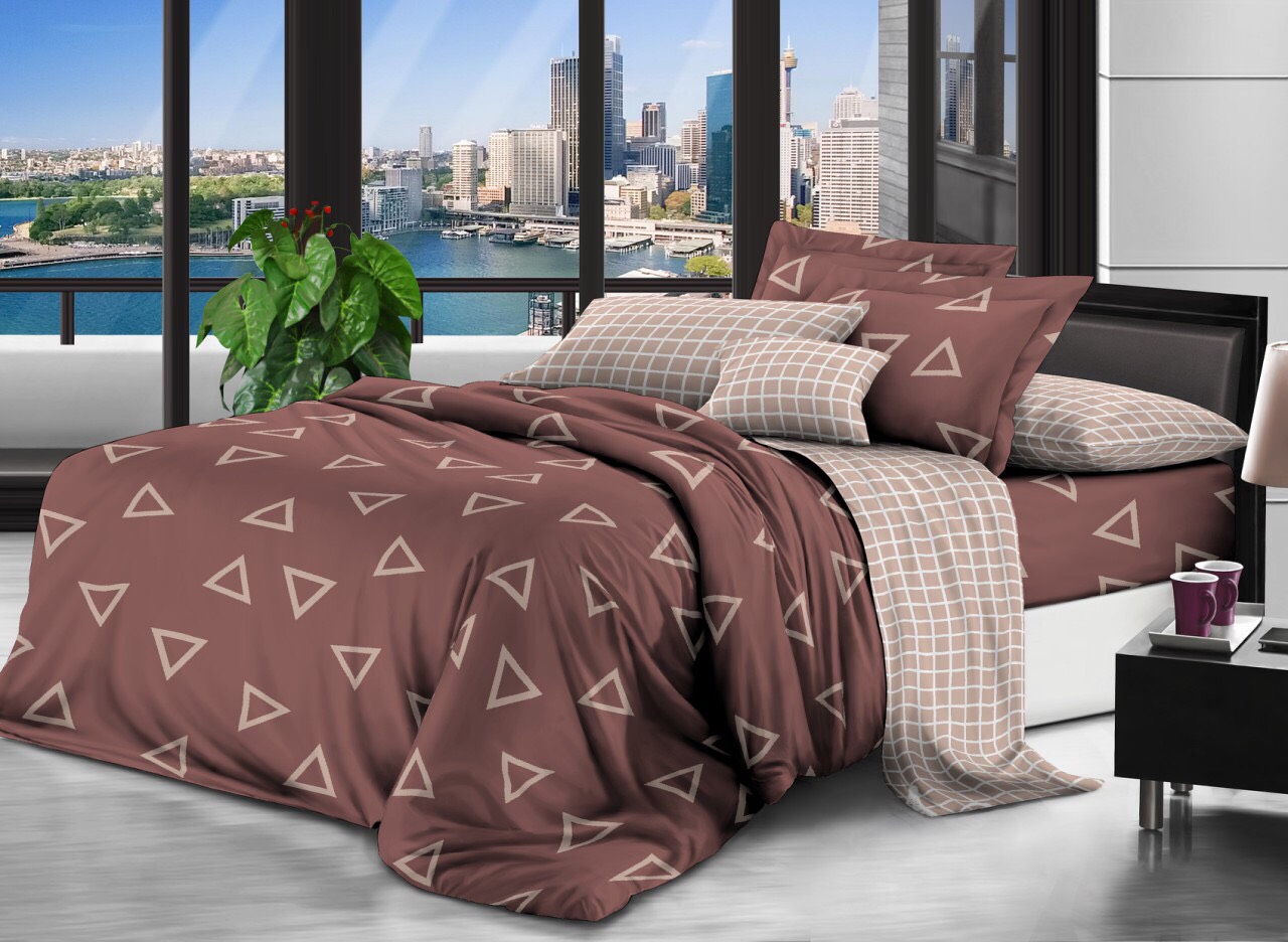 

Комплект постельного белья Dark Martin НШ 150х215 см (2шт) Коричневый 000120898