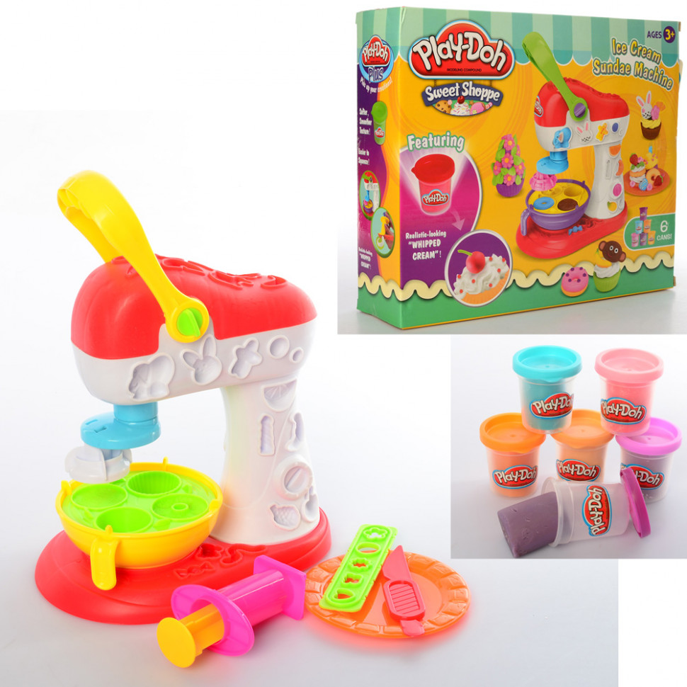 

Детский пластилин Play Doh Разноцветный 000121203