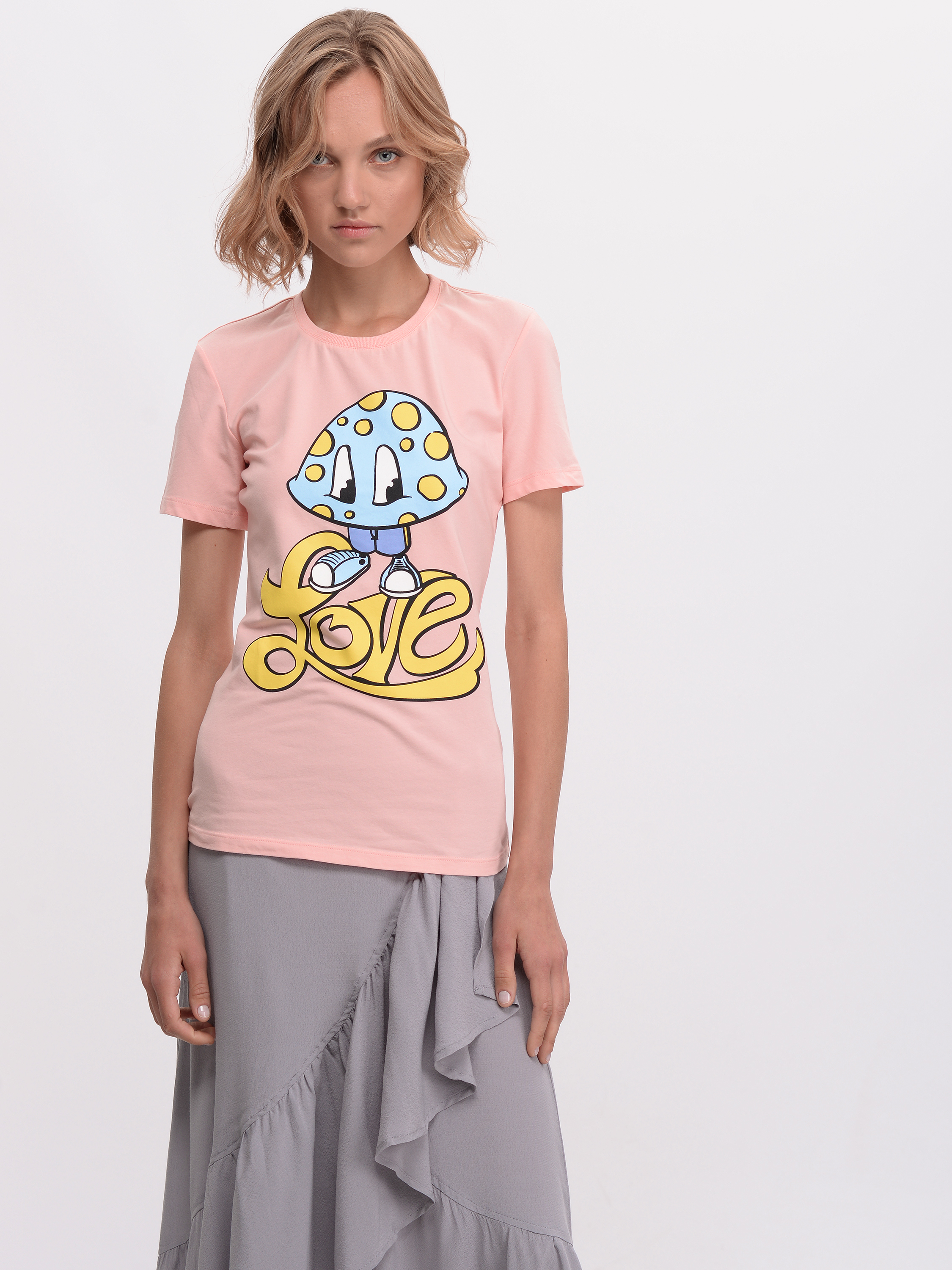 

Футболка Love Moschino 7354.5 42 (46) Розовая