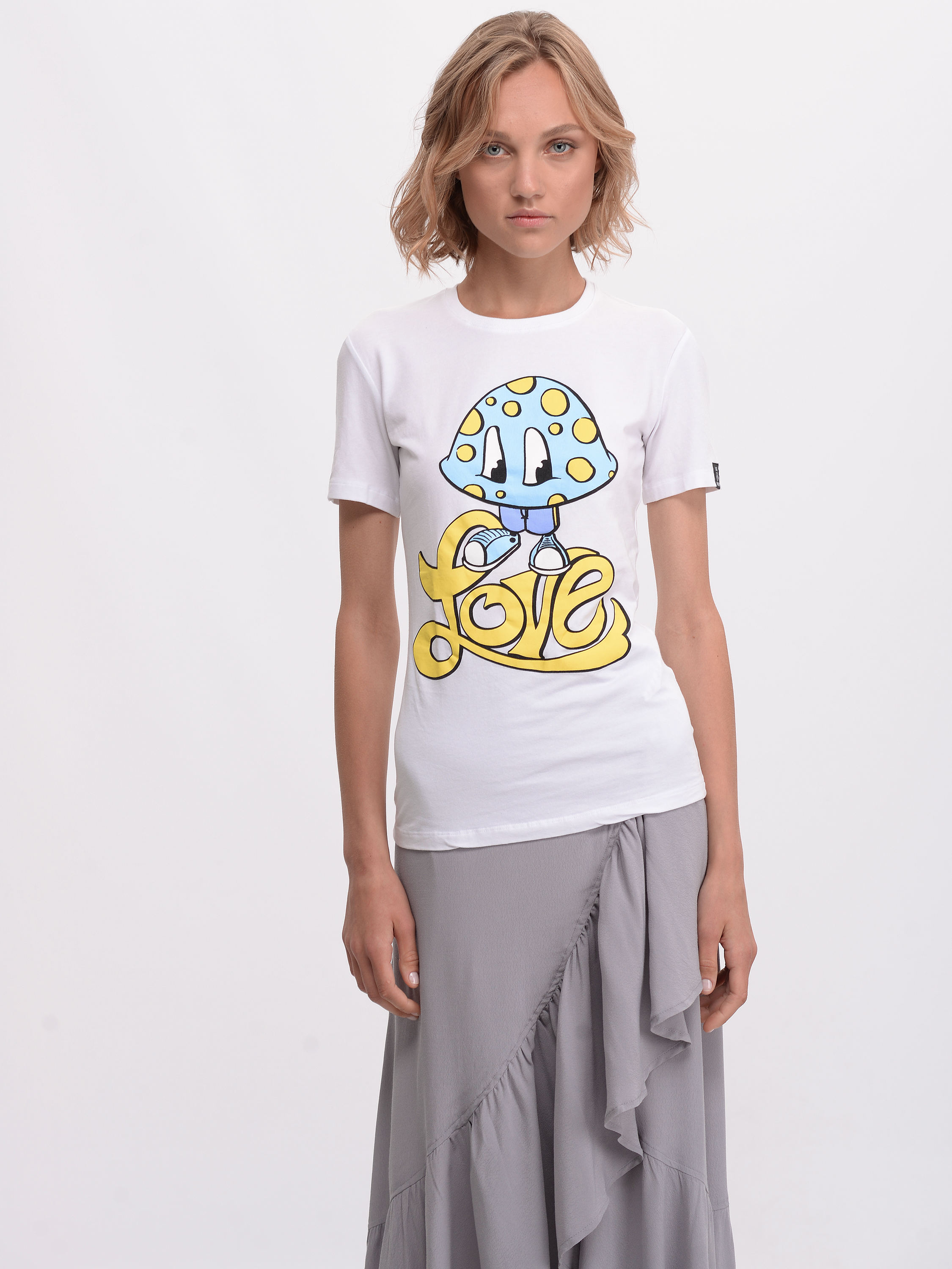 

Футболка Love Moschino 7354.2 40 (44) Белая