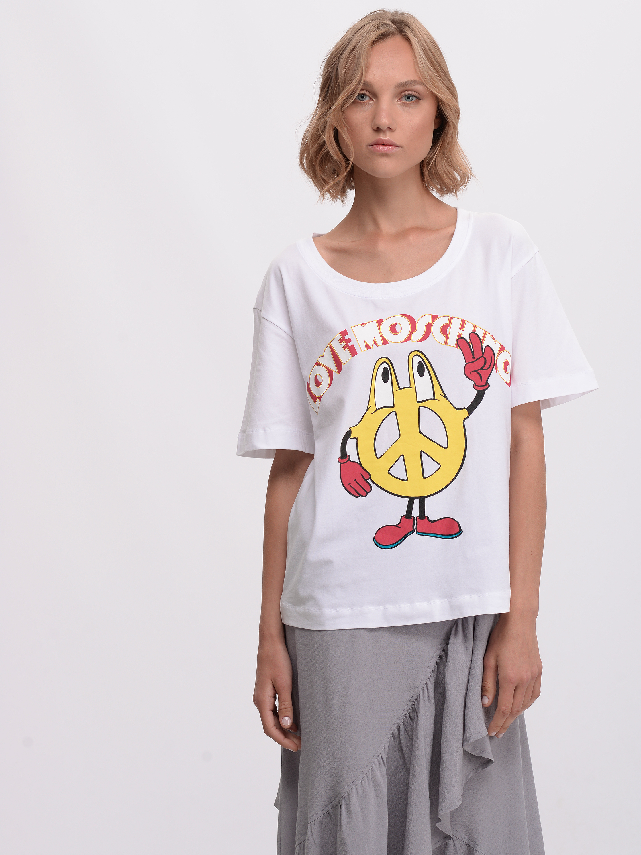 

Футболка Love Moschino 7355.2 38 (42) Белая