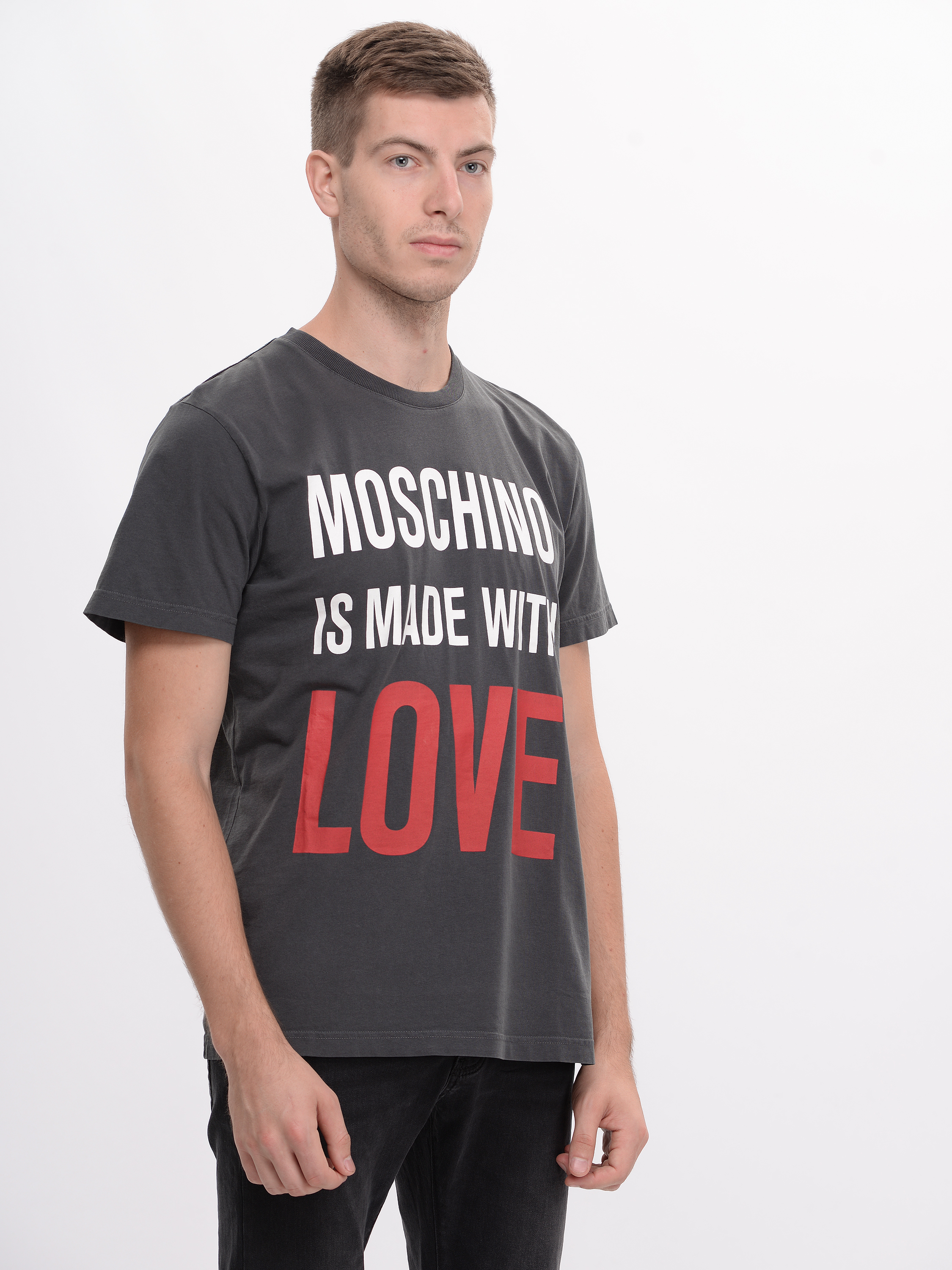 

Футболка Love Moschino 8181.5 XL (50) Асфальтовая