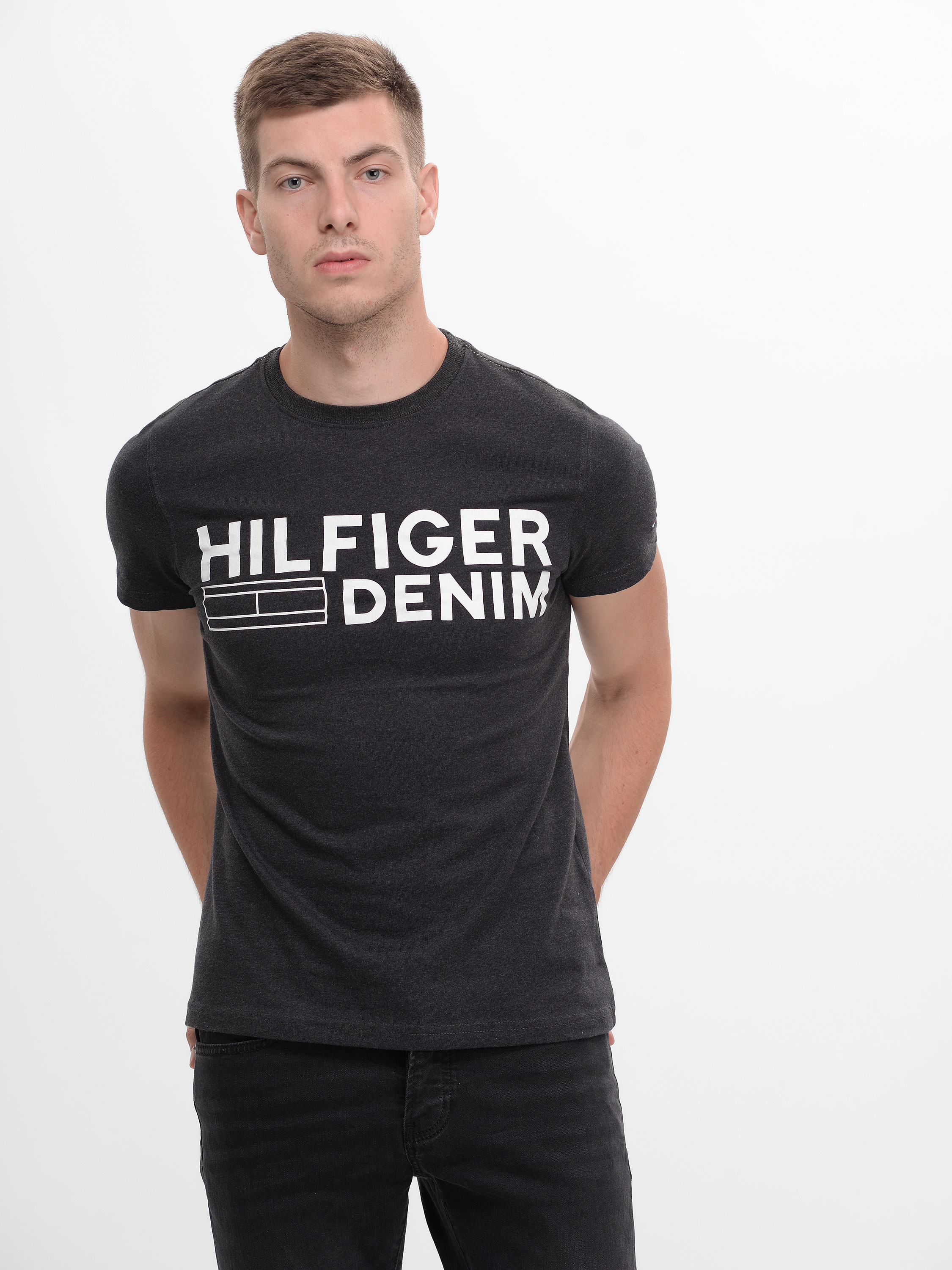 

Футболка Tommy Hilfiger 9037.1  (50) Темно-серая, Футболка Tommy Hilfiger 9037.1 XL (50) Темно-серая