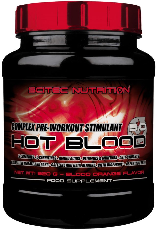 

Предтренировочный комплекс Scitec Nutrition Hot Blood 3.0 820 g /41 servings/ Pink Lemonade 820 г