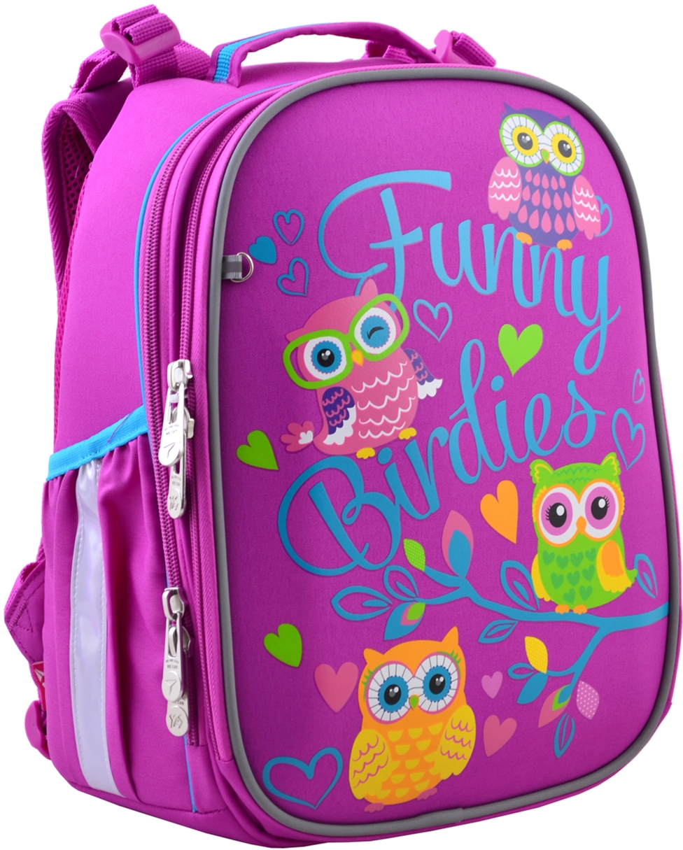 

Рюкзак школьный YES H-25 женский 0.85 кг 28x37x16 см 15 л Funny Birdies (556189)