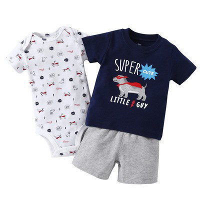 

Детский комплект Super cute little guy для мальчиков цвета, арт. - 38149 - 60см
