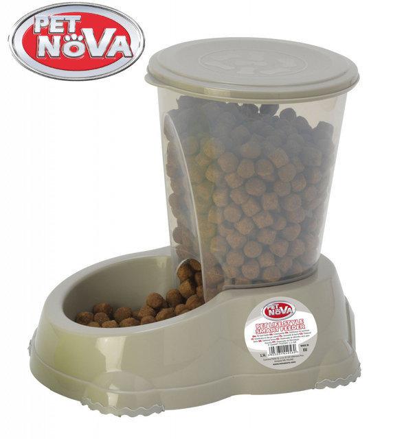 

Кормушка Pet Nova 1.5 л (P-SMART-FEEDER-1,5-GR)
