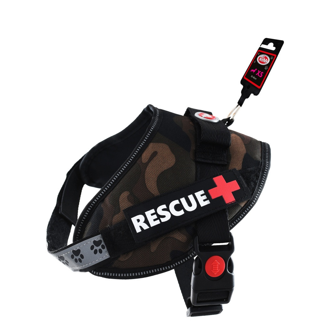 

Шлея усиленная Pet Nova Rescue+ S 45-55 см Камуфляж (HA-RESCUE-CAMUFLAGE-S)