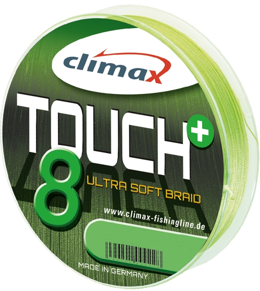

Шнур Climax Touch 8 Plus Braid Chartreuse SB 135m 0.20mm 19kg (9363-10135-020)