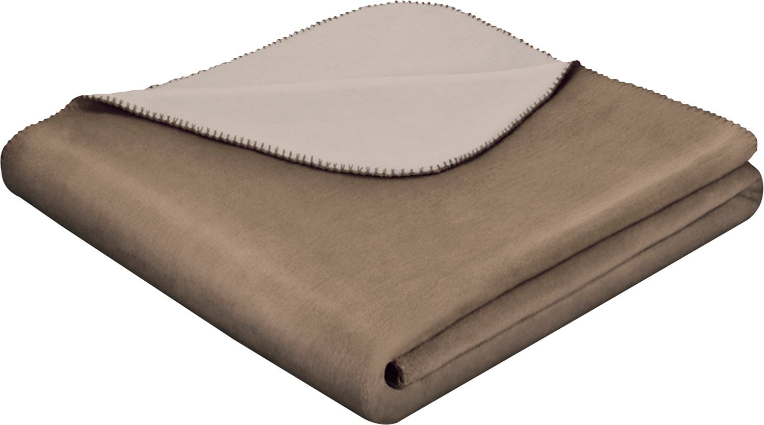 

Плед Biederlack Duo Cotton Palisade-feder 150x200