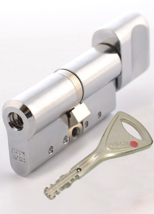 

Цилиндр Abloy Protec2 HARD 83 мм (42х41T) ключ/тумблер матовый хром