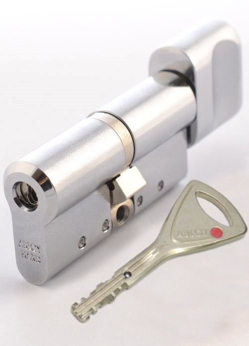 

Цилиндр Abloy Protec2 HARD 113 мм (57хT56) ключ/тумблер матовый хром