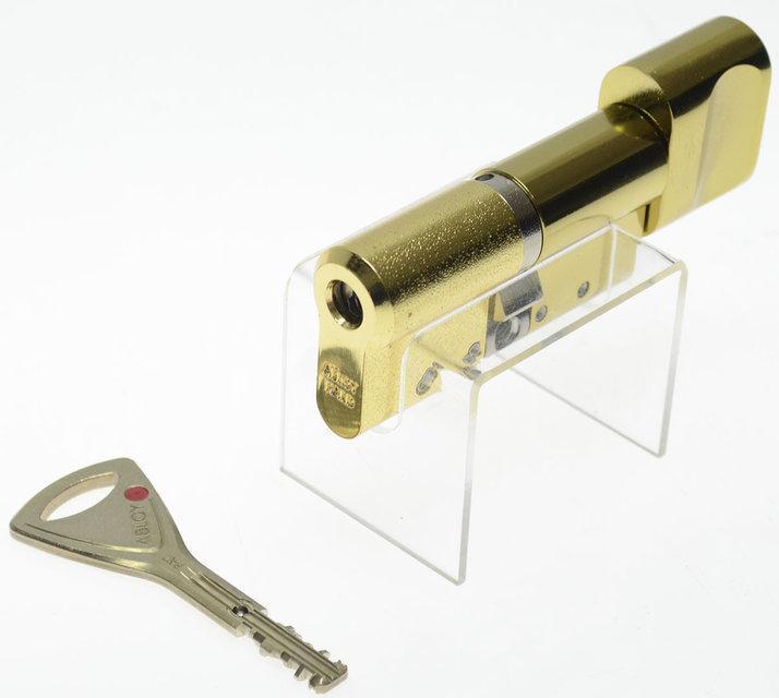 

Цилиндр Abloy Protec2 HARD 63 мм (32х31T) ключ/тумблер латунь