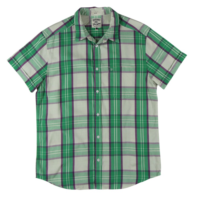 

Рубашка Wrangler 1 Pocket Shirt Regular Fit Зеленый XL-00