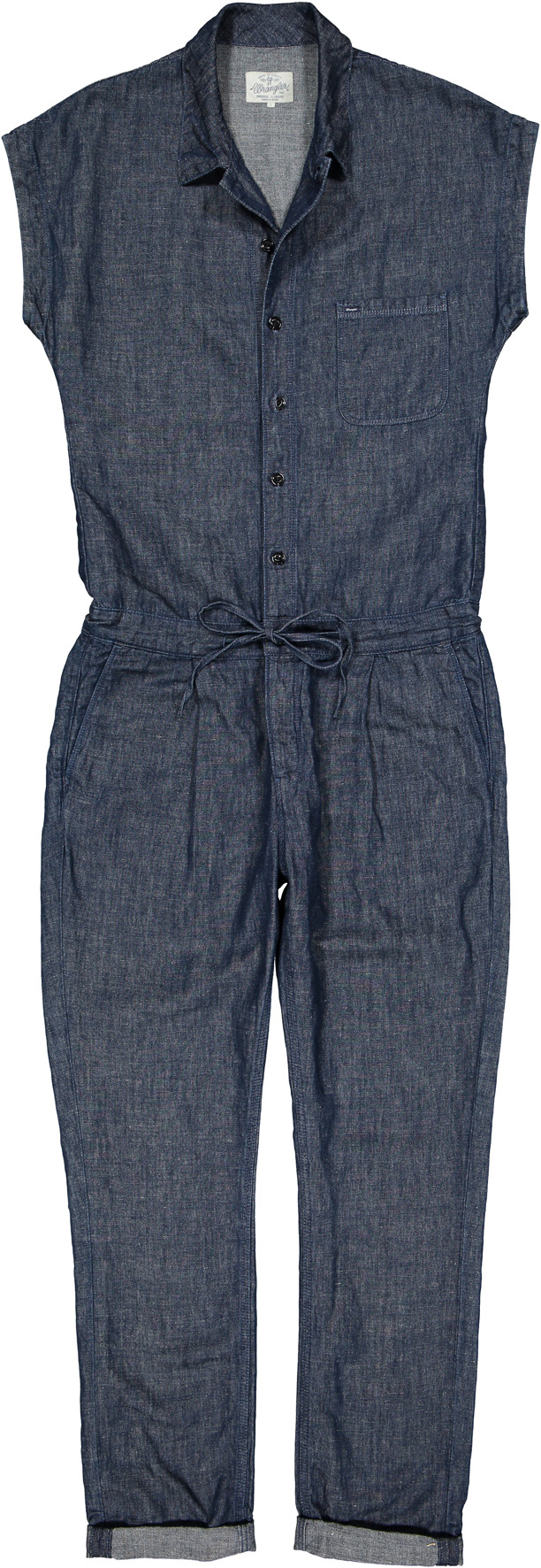 

Комбинезон Wrangler Jumpsuit Fresh Regular Fit Серо-синий L-00