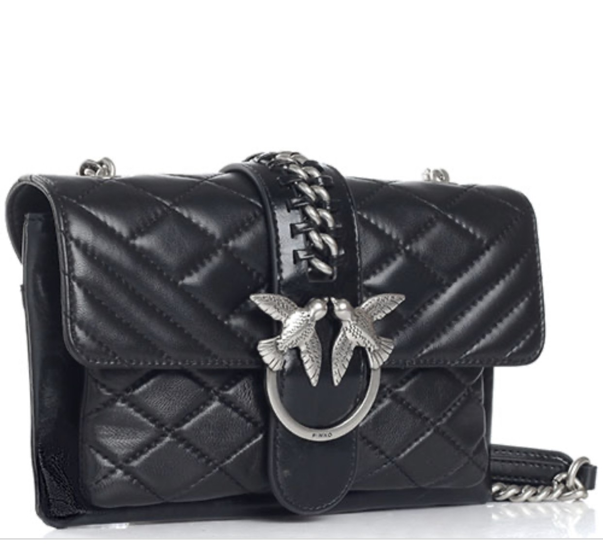 

Женская сумка Pinko MiniLoveSoft 1P21HFY5V3 Black