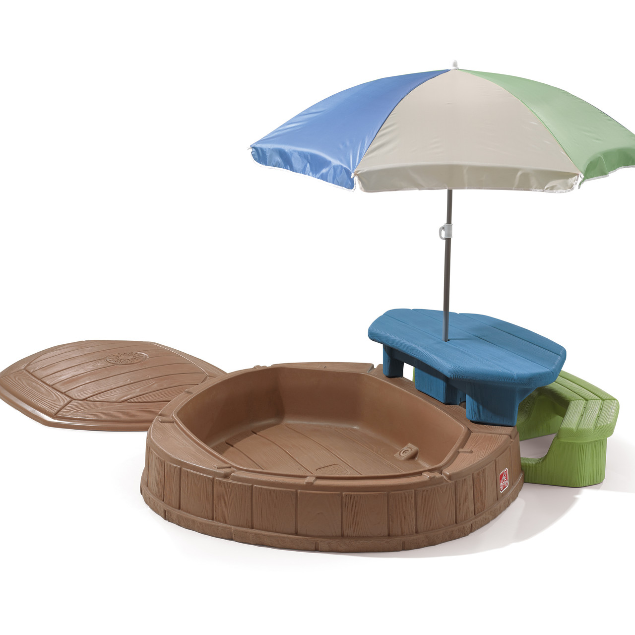 

ПЕСОЧНИЦА СО СТОЛОМ ДЛЯ ПИКНИКА SUMMERTIME PLAY CENTER 169х145х178 см (ПФ-17383)