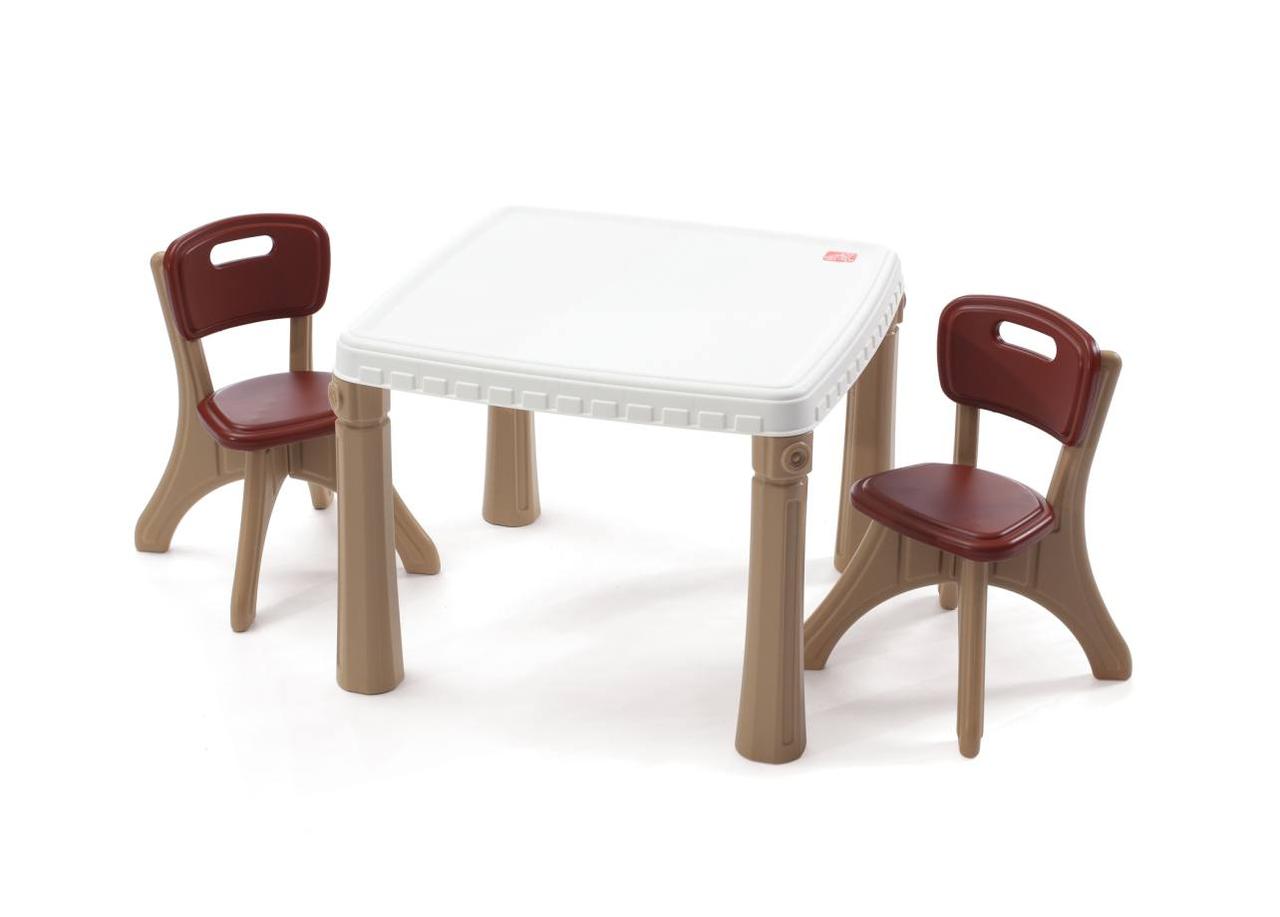 

НАБОР ДЕТСКОЙ МЕБЕЛИ (стол и 2 стула) KITCHEN TABLE & CHAIRS 48х64х64 см/ 50х35х35 см (ПФ-17412)