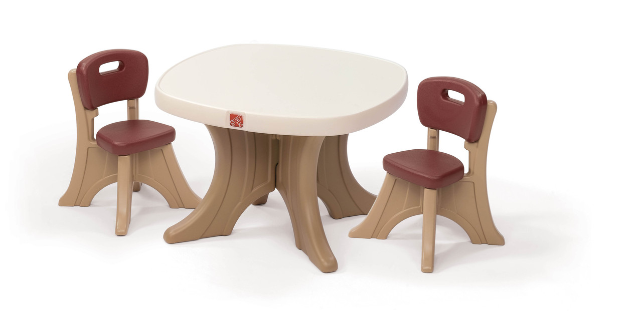 

Набор: стол и 2 стула "TABLE & CHAIRS SET", 50х69х69см/54х34х33 см (ПФ-17415)