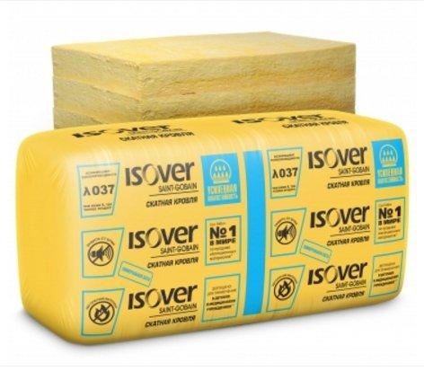 

Утеплитель Isover скатная кровля 50 мм (14.274 кв м / уп) 24 рул (ПФ-17326)