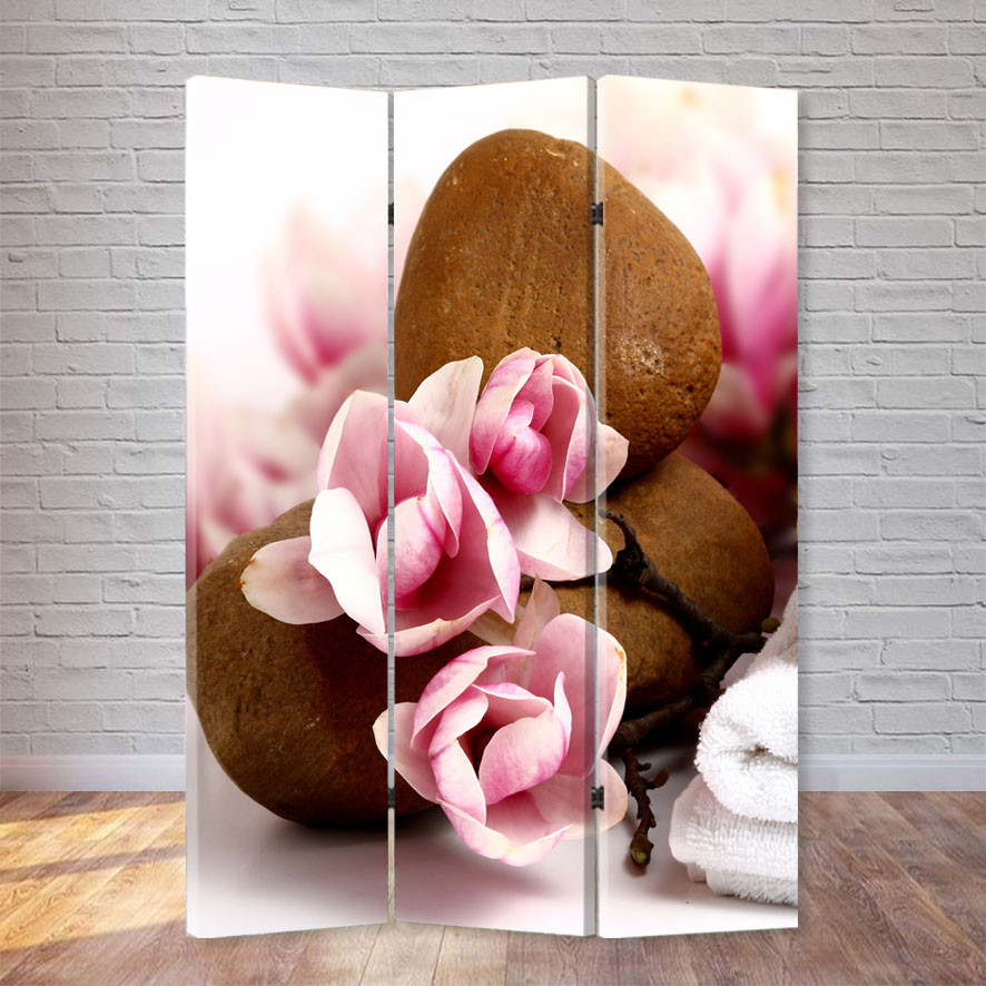 

Ширма для массажного салона FineDecor "Лепестки орхидеи" 120x180 см 248