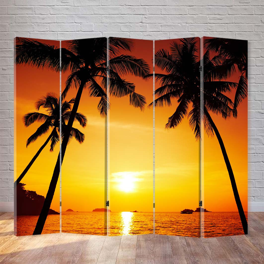 

Ширма декоративная FineDecor "Пальмы" 200x180 см 186b