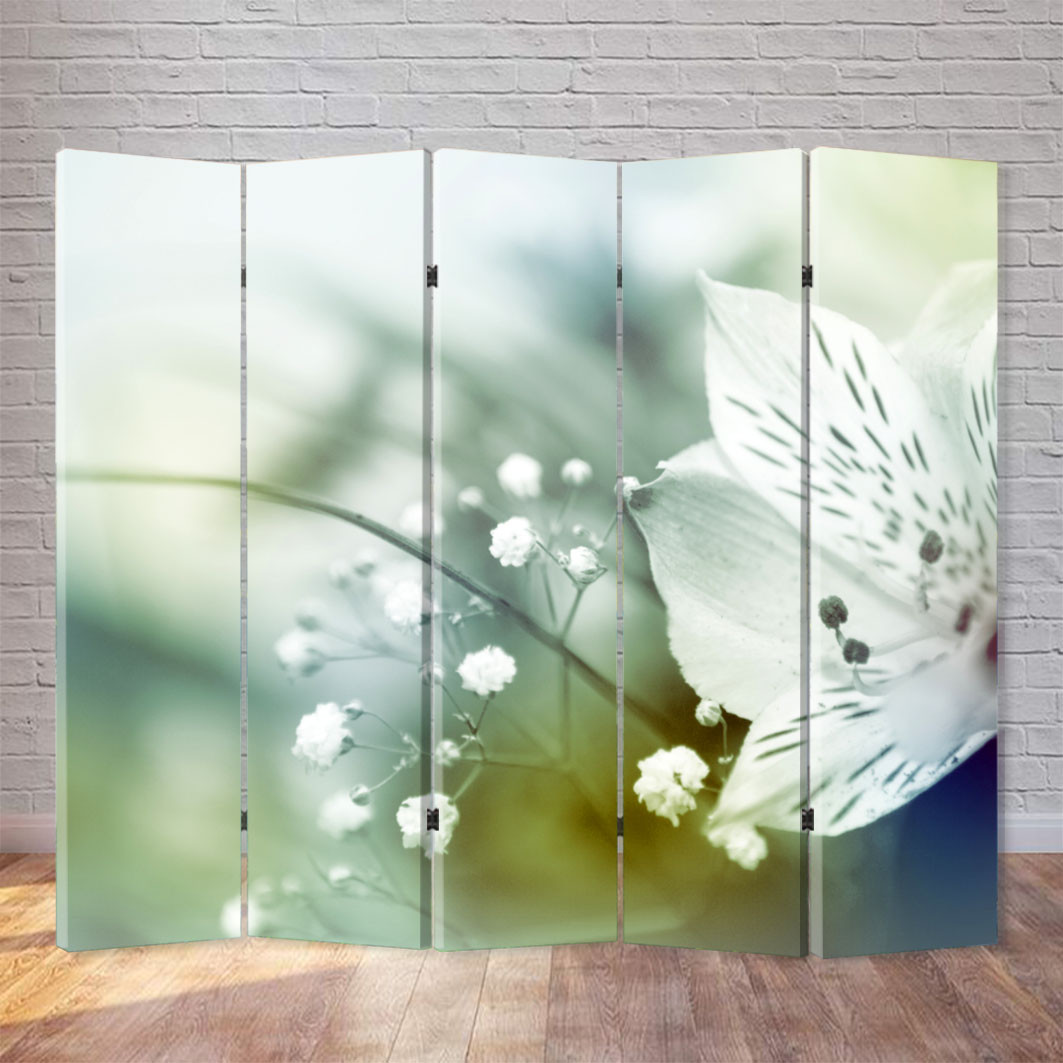 

Ширма декоративная FineDecor "Нежный цветок" 200x180 см 021b