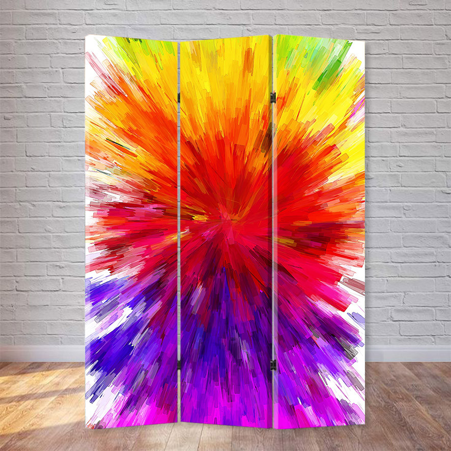 

Ширма декоративная FineDecor "Краски" 120х180 см 076