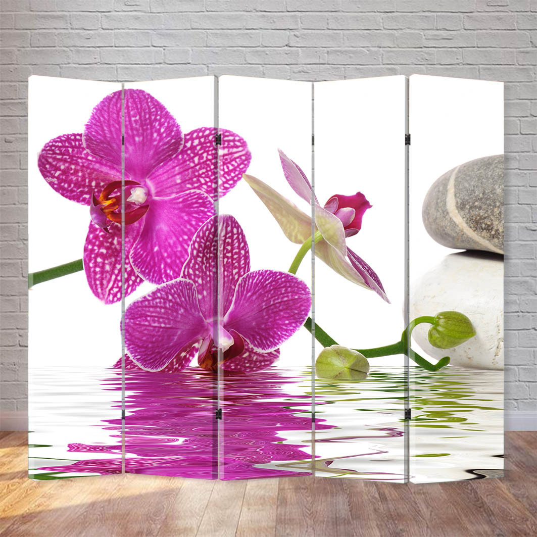 

Ширма декоративная FineDecor "Орхидея" 200x180 см 080b